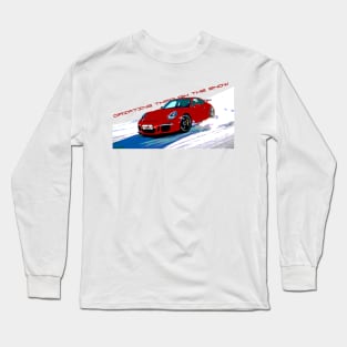 Snow Drifting - 991 911 GT3 RS Inspired Long Sleeve T-Shirt